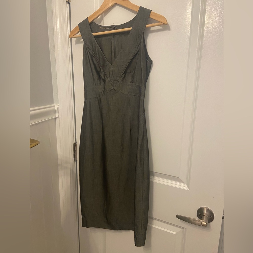 Chic Charles Chang Lima Dress - Grey